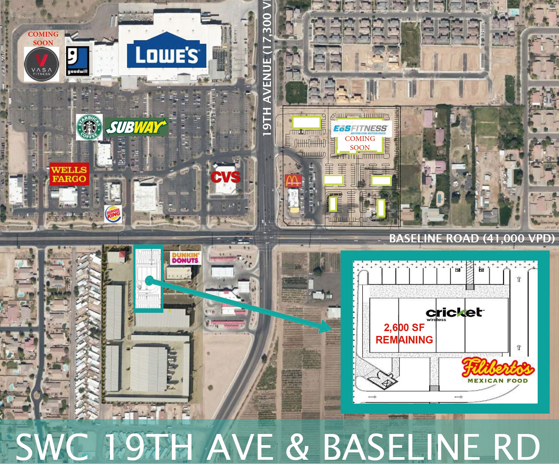 1925 W Baseline Rd, Phoenix, AZ for sale Site Plan- Image 1 of 1