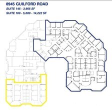 8945 Guilford Rd, Columbia, MD for lease Floor Plan- Image 1 of 1