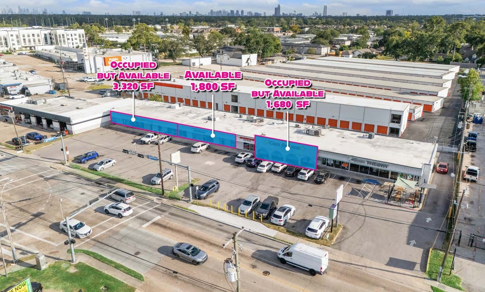9207-9221 Long Point Rd, Houston, TX for lease Building Photo- Image 1 of 5