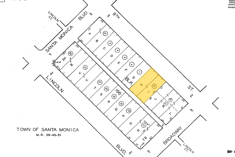 1438-1444 9th St, Santa Monica, CA for lease - Plat Map - Image 2 of 42