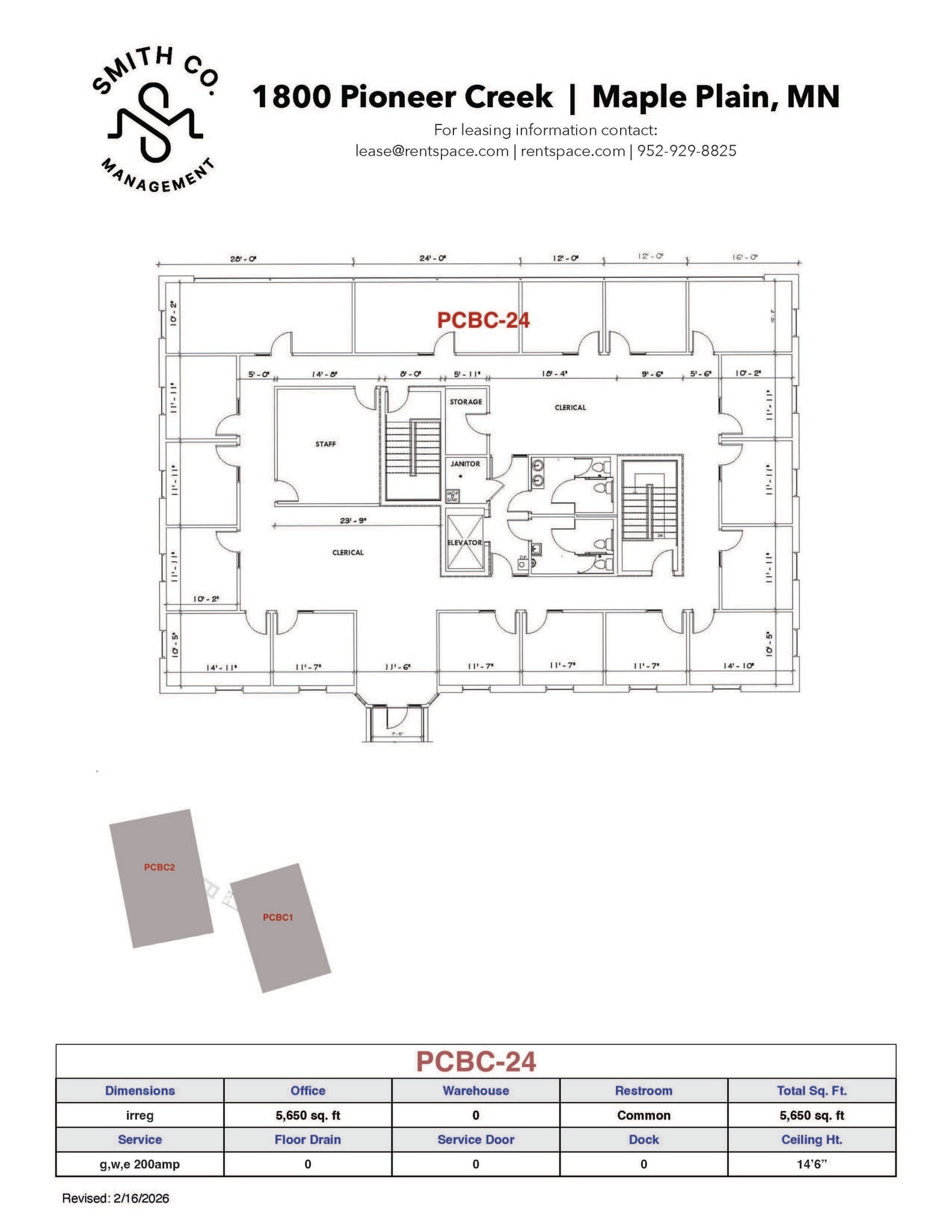 1800 Pioneer Creek Ctr, Maple Plain, MN for lease Floor Plan- Image 1 of 1