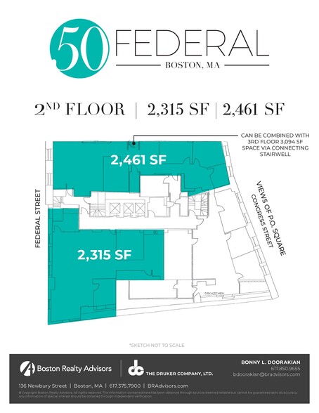 50 Federal St, Boston, MA for lease - Floor Plan - Image 3 of 11