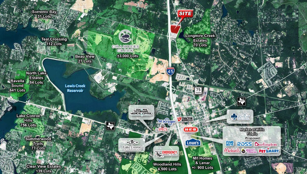 I45 & Calvary Rd, Willis, TX 77378 I45 & Calvary Rd