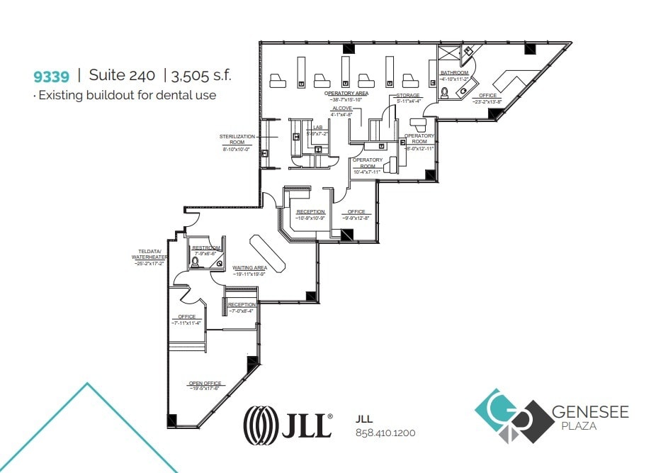 9333 Genesee Ave, San Diego, CA for lease Floor Plan- Image 1 of 6