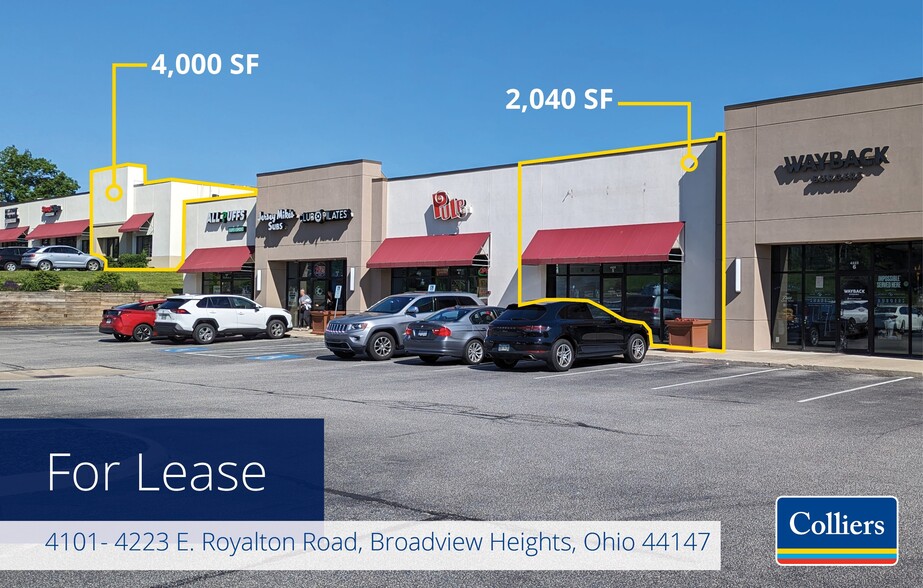 4101-4223 E Royalton Rd, Broadview Heights, OH for lease - Building Photo - Image 1 of 7