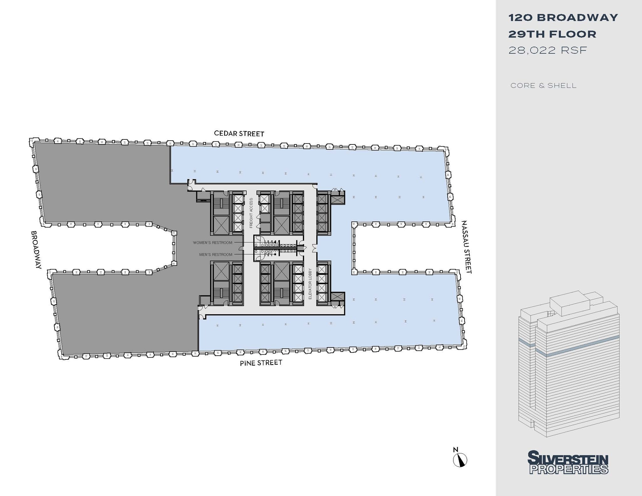 120 Broadway, New York, NY for lease Floor Plan- Image 1 of 3