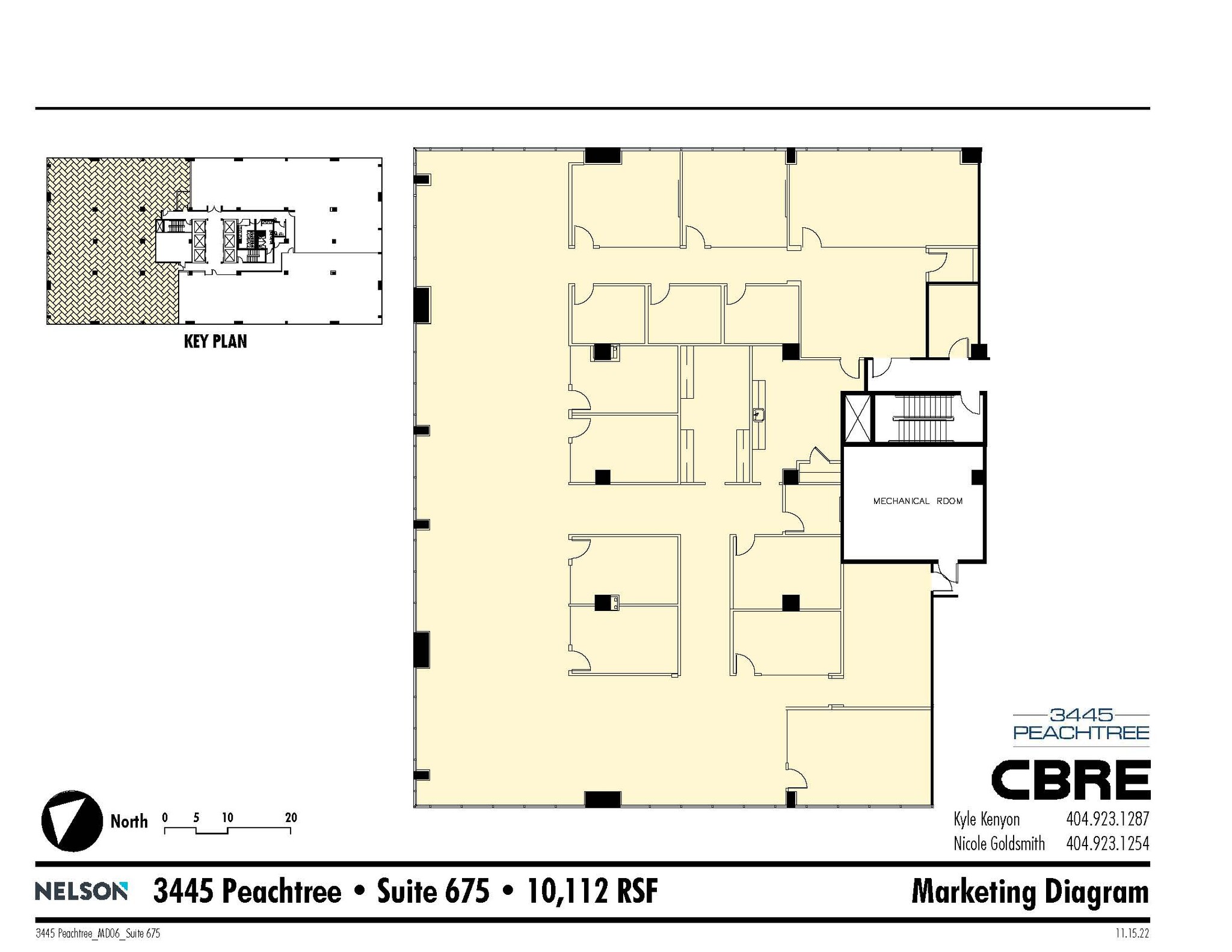 3445 Peachtree Rd NE, Atlanta, GA for lease Floor Plan- Image 1 of 1