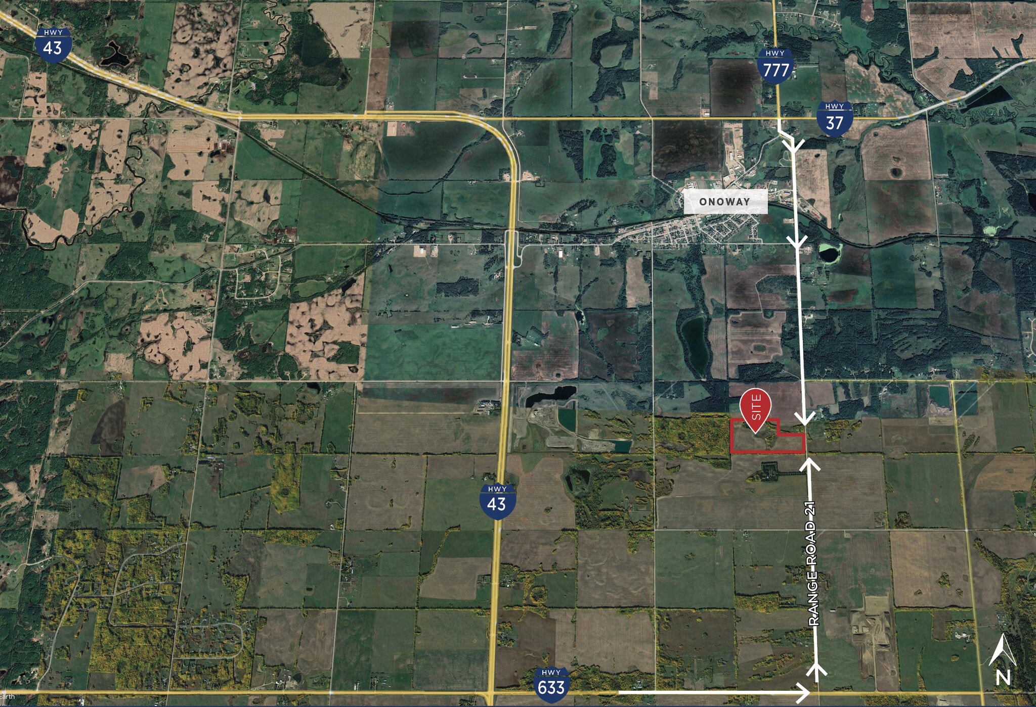 Range Rd 21, Onoway, AB for sale Building Photo- Image 1 of 1