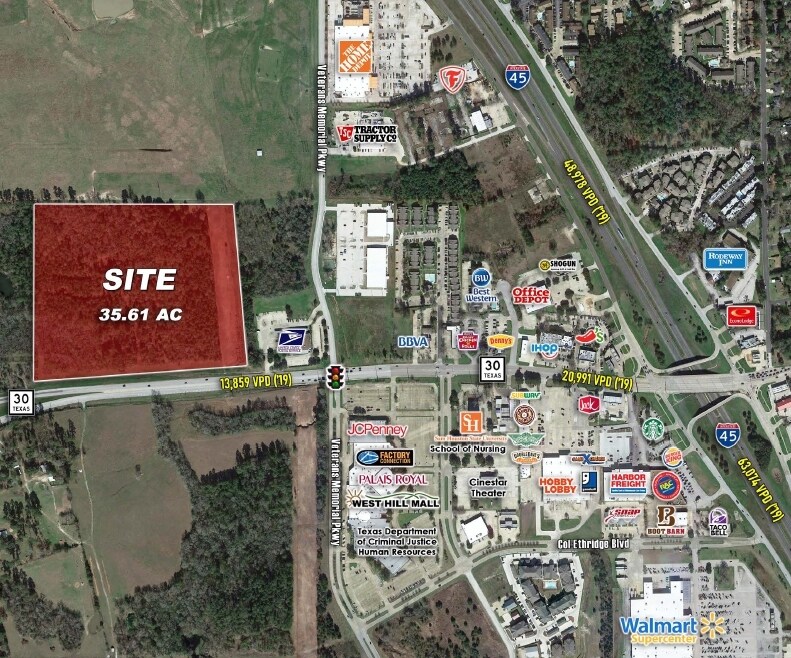 Hwy 30 W, Huntsville, TX 77320 Land for Sale