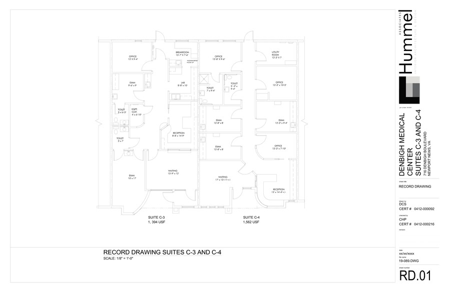 716 Denbigh Blvd, Newport News, VA for lease - Site Plan - Image 3 of 3