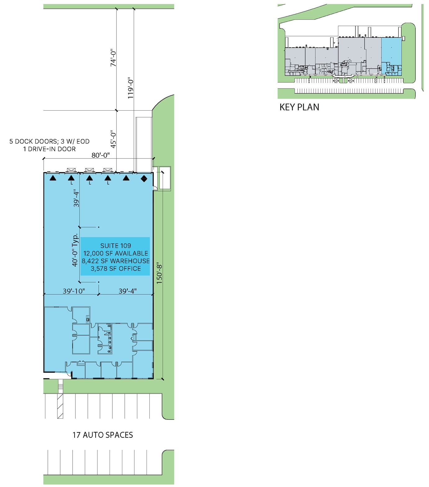 560 Atlanta S Pky, College Park, GA for lease Floor Plan- Image 1 of 1