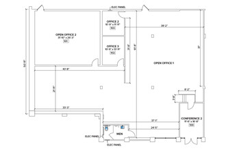 3 W Broad St, Bethlehem, PA for lease Floor Plan- Image 1 of 2