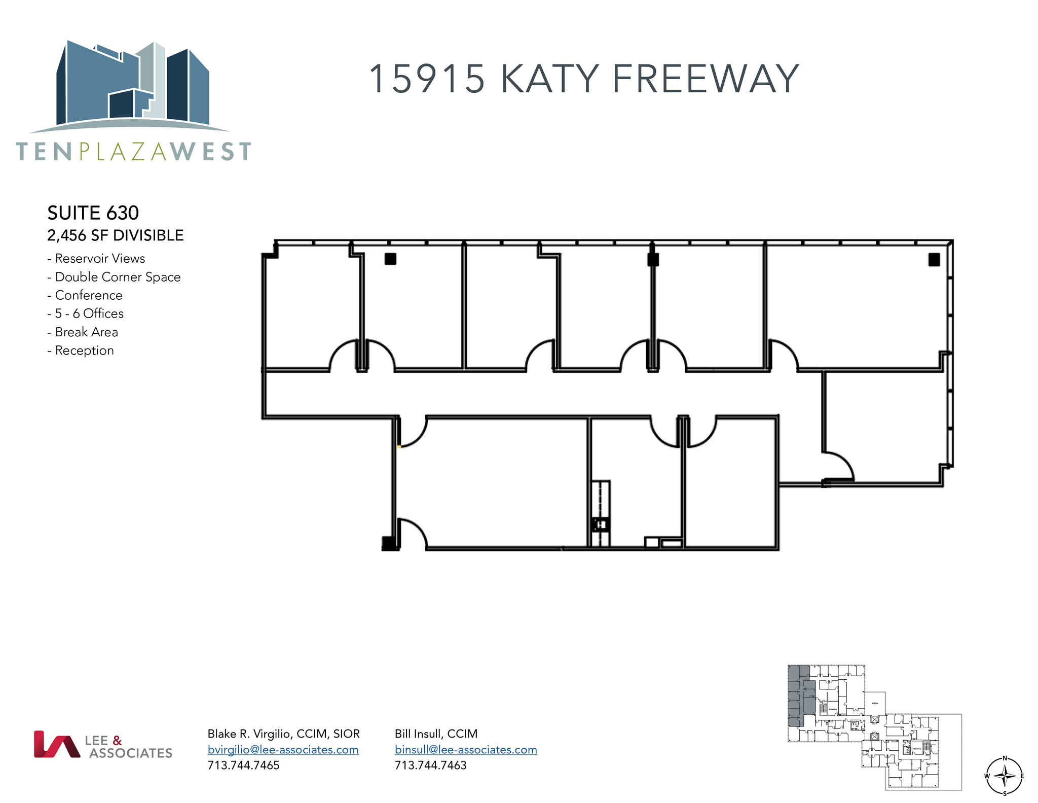 15915 Katy Fwy, Houston, TX for lease Floor Plan- Image 1 of 1