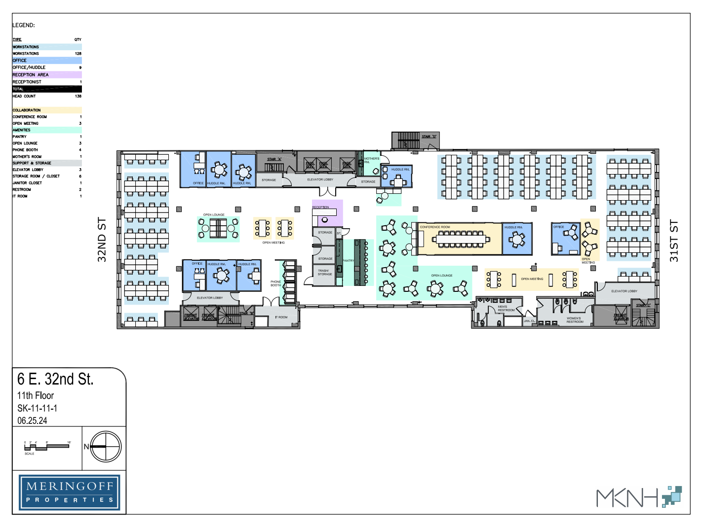 6 E 32nd St, New York, NY for lease Floor Plan- Image 1 of 3