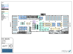 6 E 32nd St, New York, NY for lease Floor Plan- Image 1 of 3