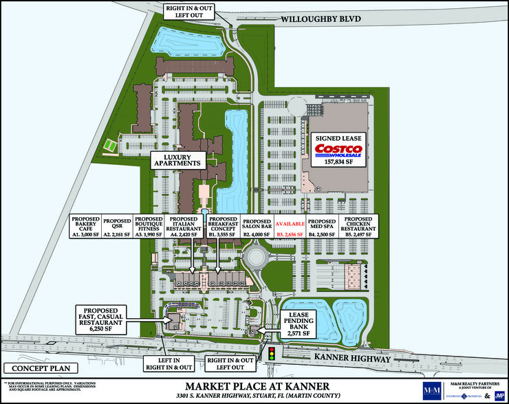 3171 S Kanner Hwy, Stuart, FL for lease - Site Plan - Image 2 of 6