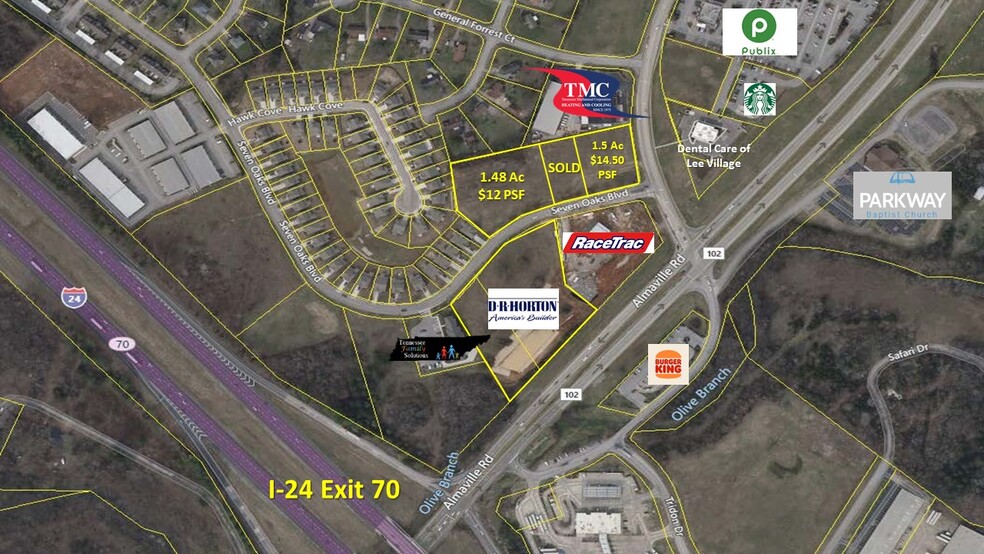 Seven Oaks Blvd, Smyrna, TN for sale - Building Photo - Image 1 of 1