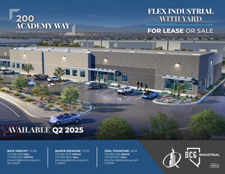 More details for 200 Academy Way, Sparks, NV - Industrial for Lease