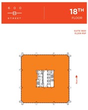 600 B St, San Diego, CA for lease Floor Plan- Image 1 of 1