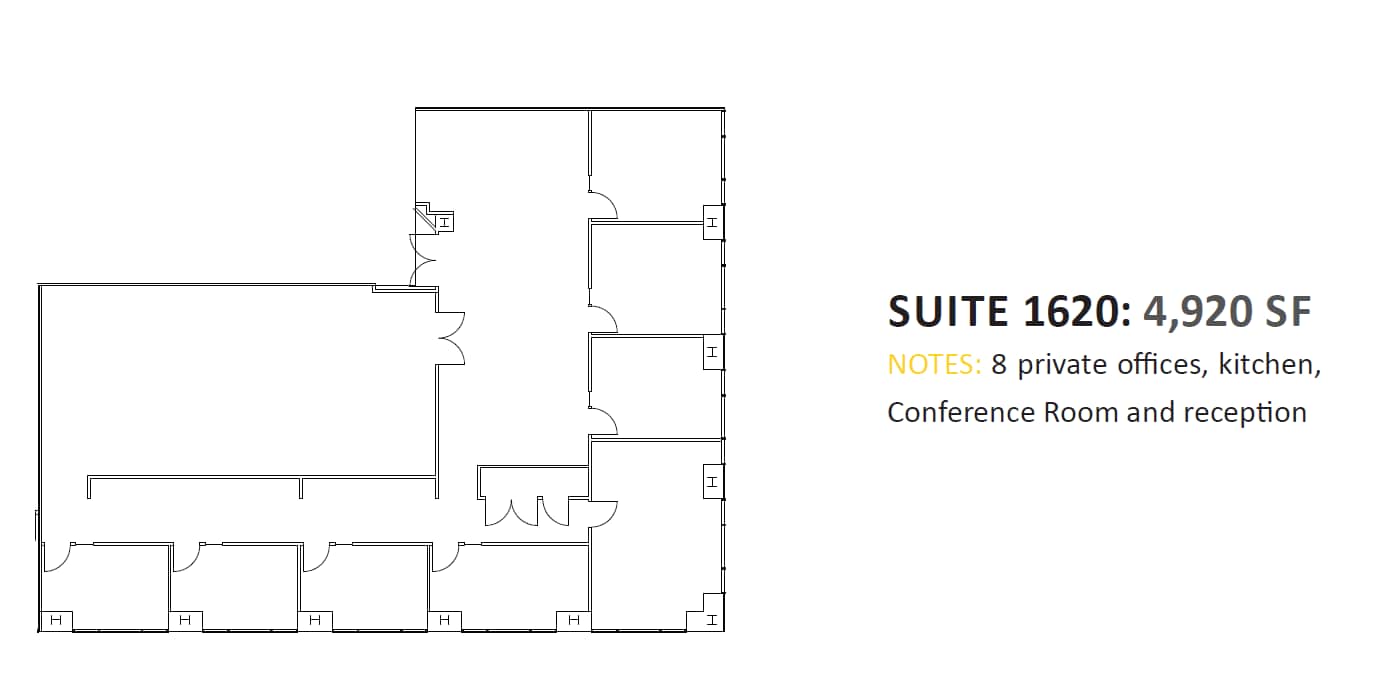 915 Wilshire Blvd, Los Angeles, CA for lease Floor Plan- Image 1 of 1
