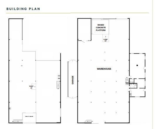 8040 River Rd, Richmond, BC for lease Floor Plan- Image 1 of 3
