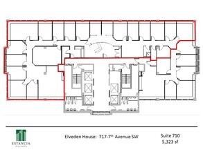 717 7th Ave SW, Calgary, AB for lease Floor Plan- Image 1 of 9