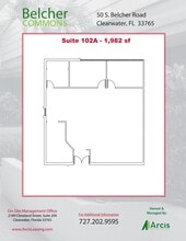 50 S Belcher Rd, Clearwater, FL for lease Site Plan- Image 1 of 1