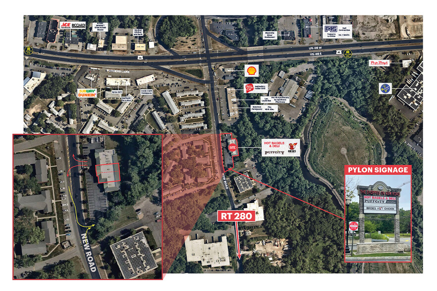 131 New Rd, Parsippany, NJ for lease - Aerial - Image 2 of 29