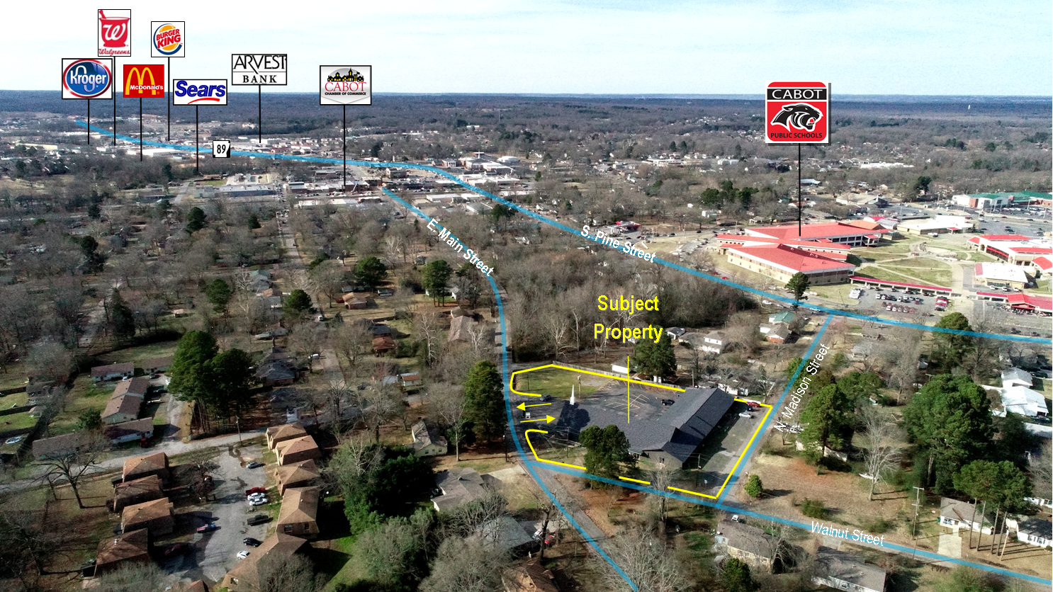 602 E Main St, Cabot, AR for sale Building Photo- Image 1 of 1