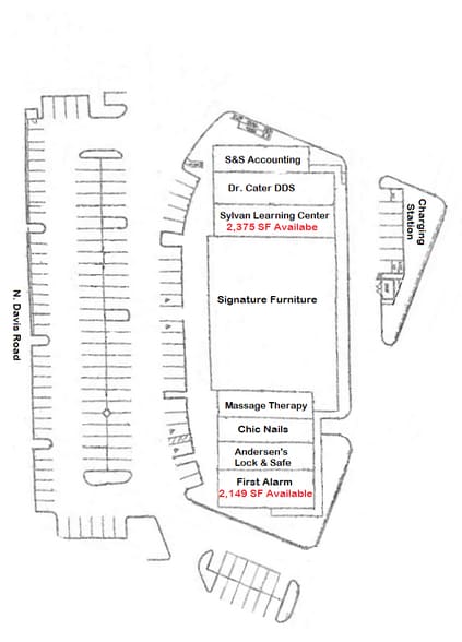1463-1473 N Davis Rd, Salinas, CA for lease - Site Plan - Image 2 of 10