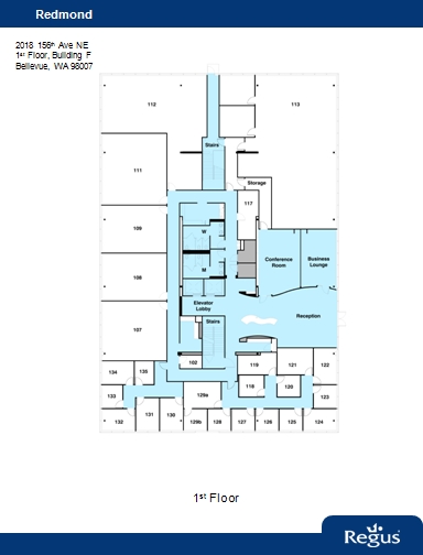 2018 156th Ave NE, Bellevue, WA for lease Floor Plan- Image 1 of 1