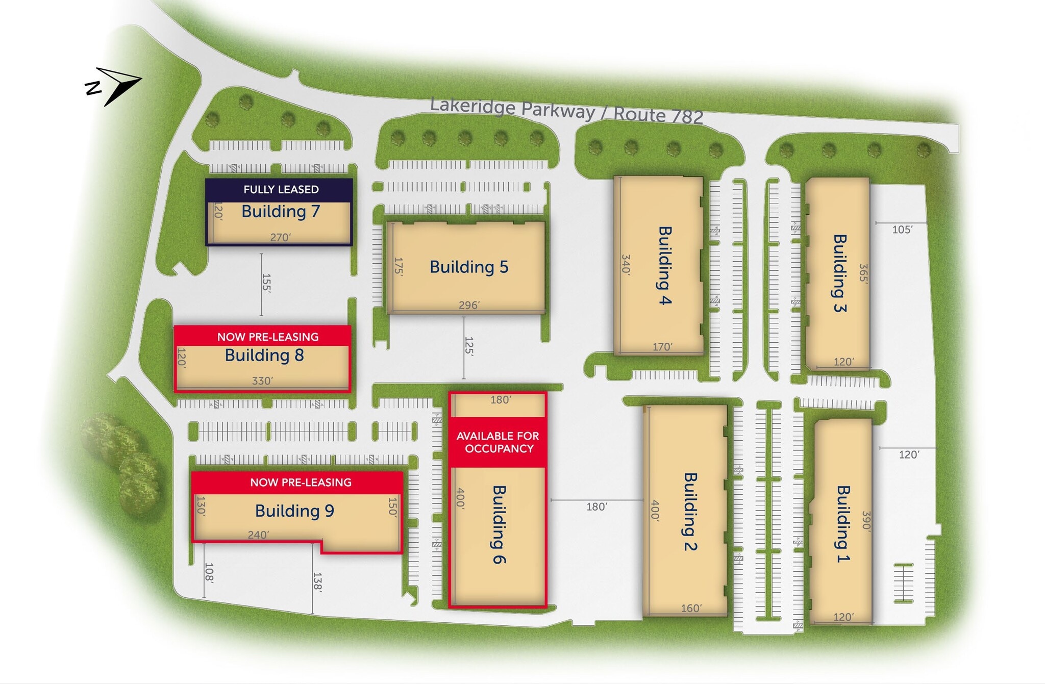 10408 Lakeridge Pky, Ashland, VA for lease Site Plan- Image 1 of 1