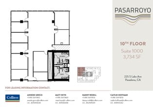 225 S Lake Ave, Pasadena, CA for lease Floor Plan- Image 1 of 1