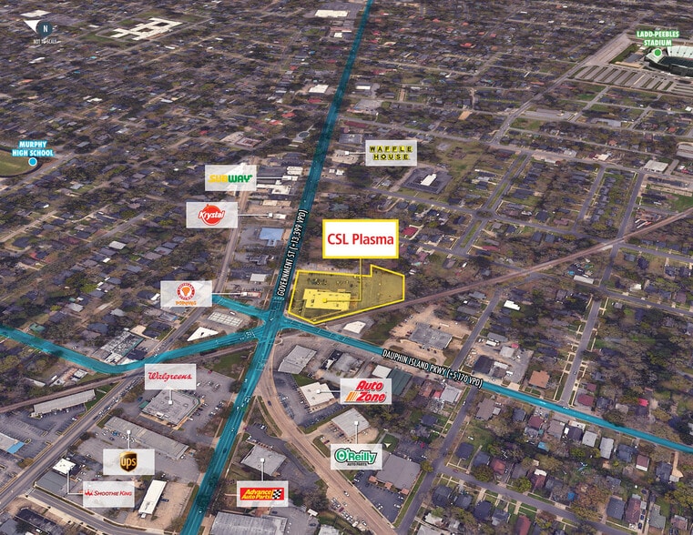 1971 Government St, Mobile, AL for sale - Building Photo - Image 2 of 6