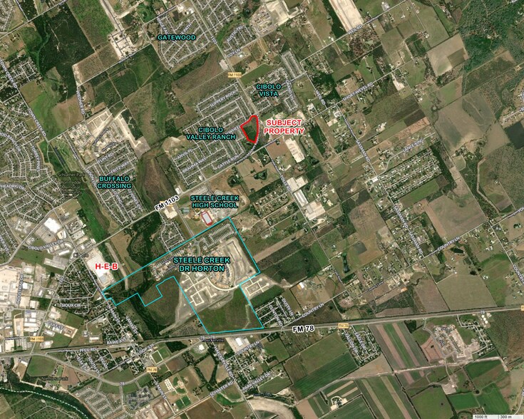 FM 1103, Cibolo, TX for sale - Aerial - Image 1 of 1