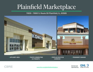 More details for 11830-11840 S State Route 59, Plainfield, IL - Retail for Lease
