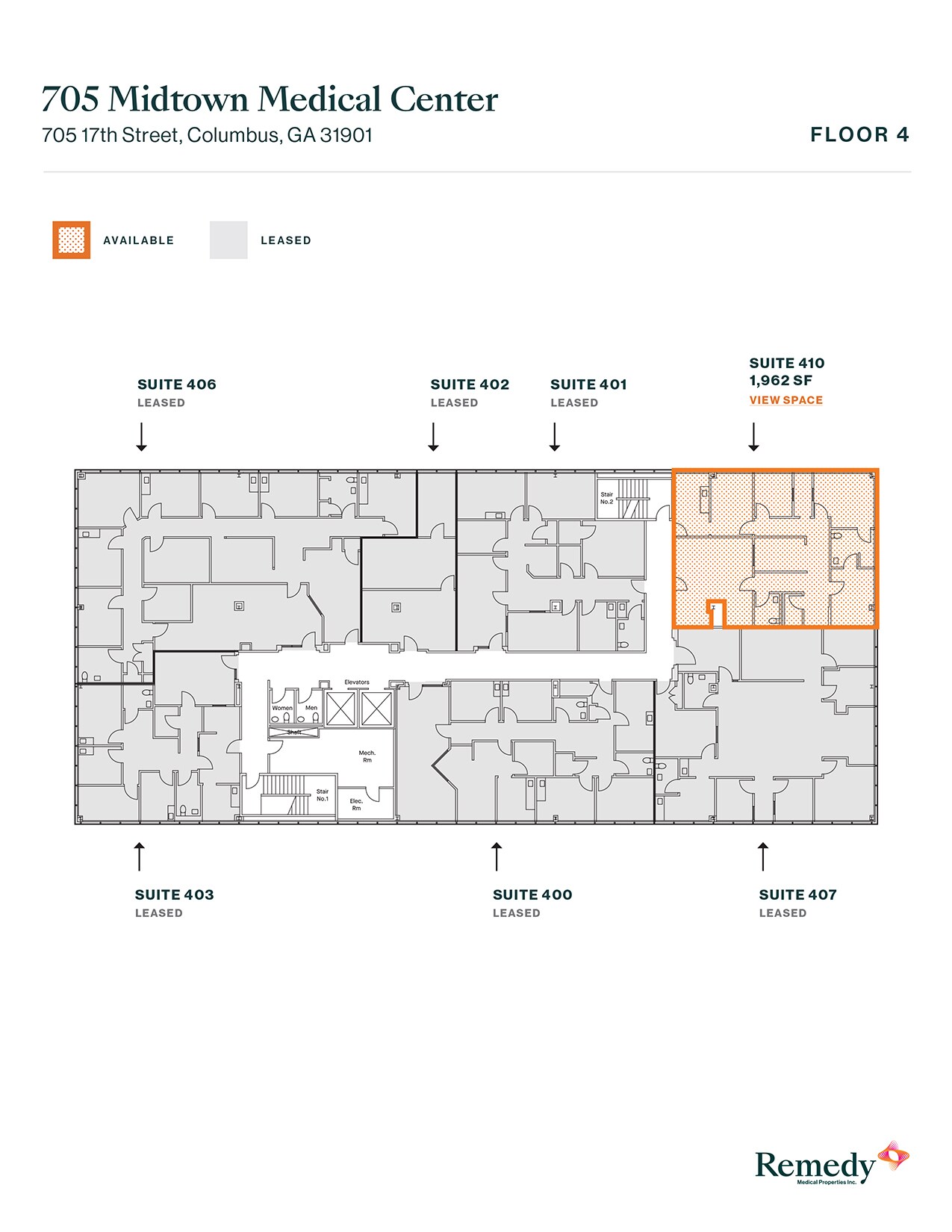 705 17th St, Columbus, GA for lease Floor Plan- Image 1 of 1