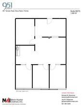 951 Yamato Rd, Boca Raton, FL for lease Floor Plan- Image 2 of 2