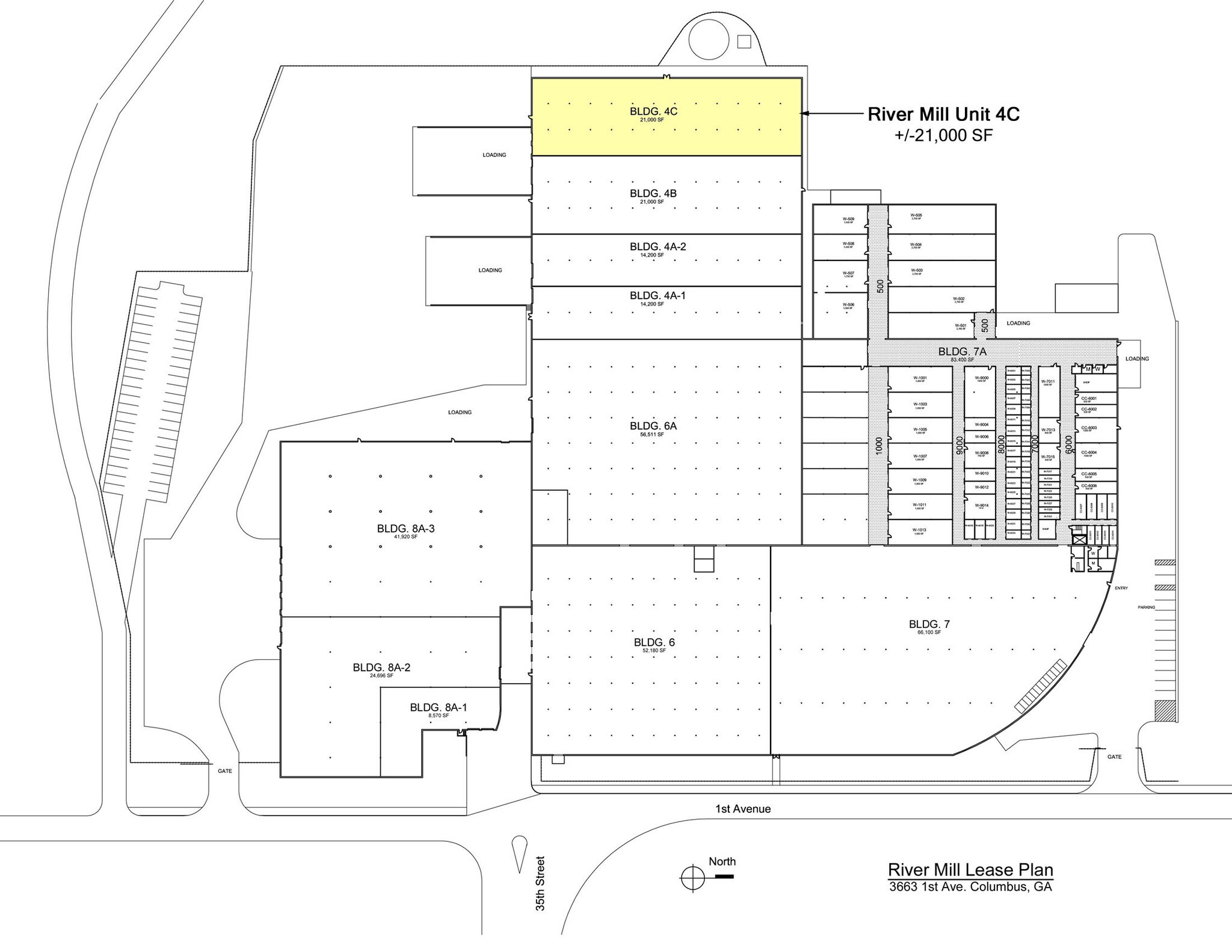 3715 1st Ave, Columbus, GA for lease Floor Plan- Image 1 of 1