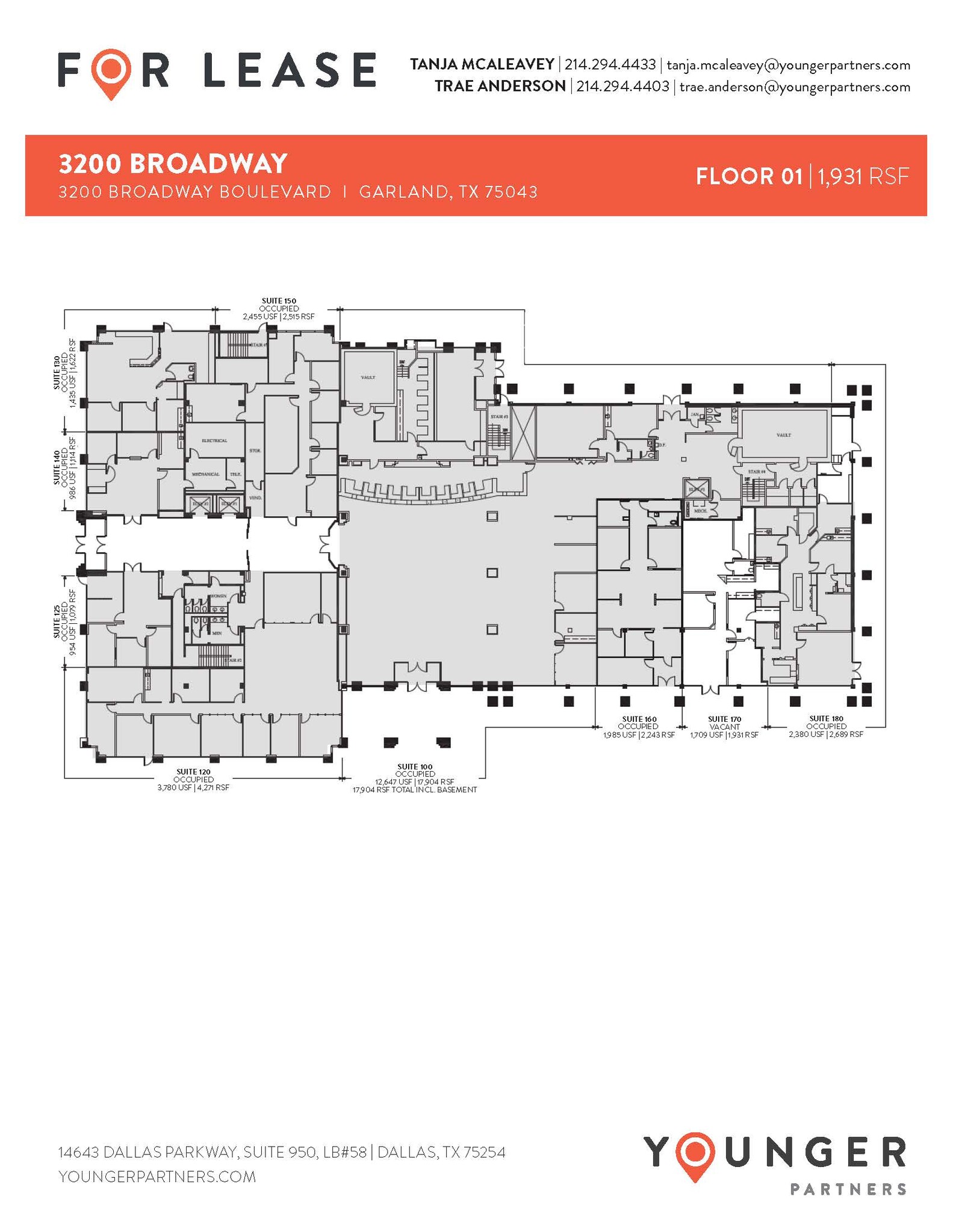 3200 Broadway Blvd, Garland, TX for lease Floor Plan- Image 1 of 1