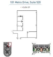 83-101 Metro Dr, San Jose, CA for lease Floor Plan- Image 1 of 1