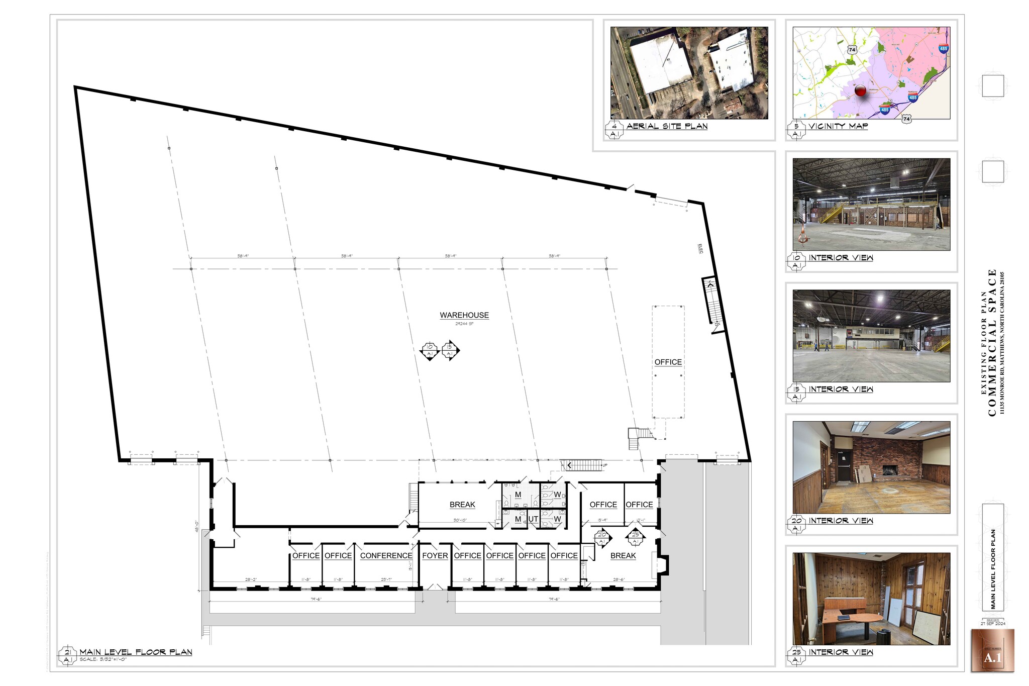 11135 Monroe Rd, Matthews, NC for lease Site Plan- Image 1 of 1