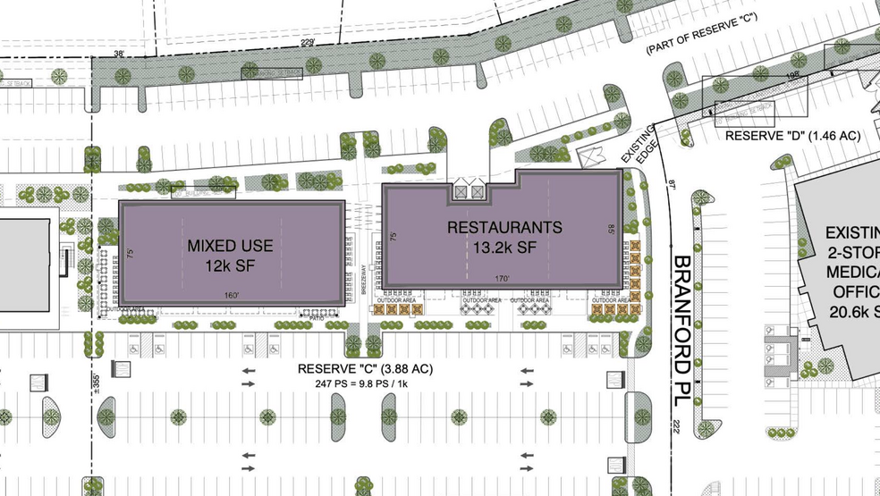 13016 University Blvd, Sugar Land, TX for lease - Site Plan - Image 2 of 2