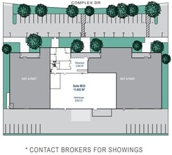 8829-8835 Complex Dr, San Diego, CA for lease Site Plan- Image 2 of 2