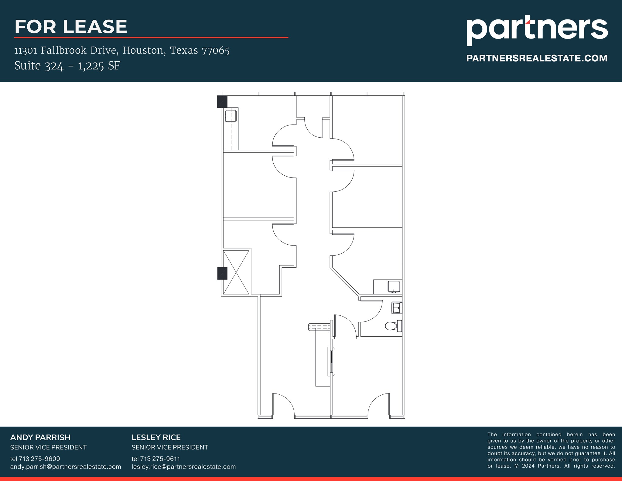 11301 Fallbrook Dr, Houston, TX for lease Site Plan- Image 1 of 1