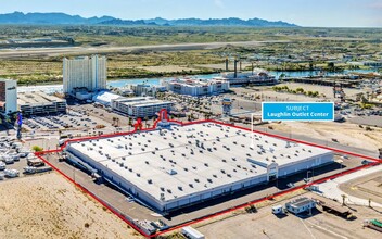 1955 S Casino Dr, Laughlin, NV - aerial  map view