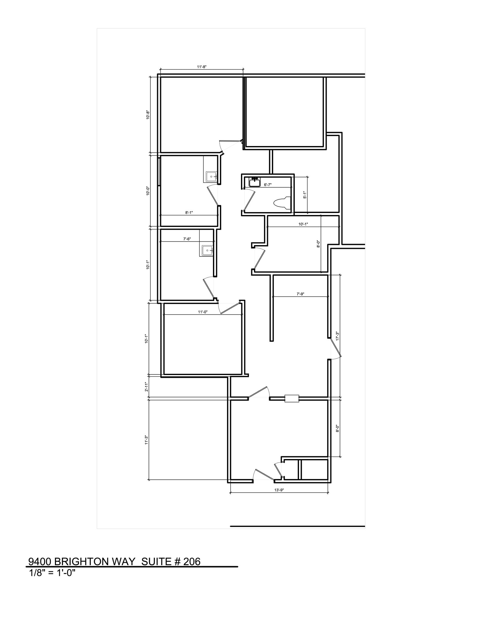 9400-9414 Brighton Way, Beverly Hills, CA for lease Site Plan- Image 1 of 1