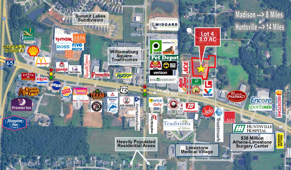 22175 US-72, Athens, AL for sale - Building Photo - Image 3 of 4