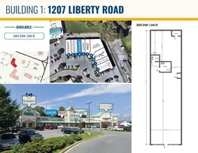 1207 Liberty Rd, Eldersburg, MD for lease Floor Plan- Image 1 of 1