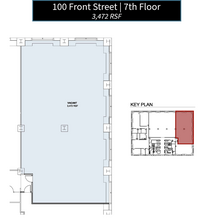 100 Front St, Worcester, MA for lease Floor Plan- Image 1 of 1